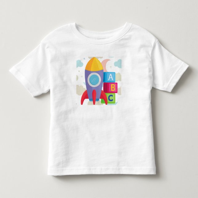 Toddler Fine Jersey T-Shirt (Front)