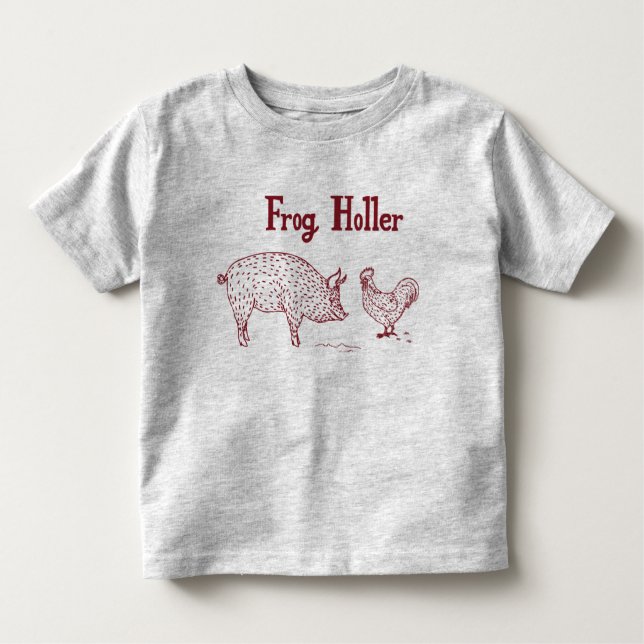 Toddler Frog Holler Tee (Front)