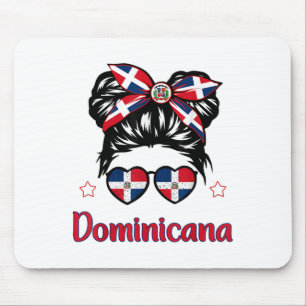 Toddler Girl Dominican Republic-shirt Flag Hispani Mouse Pad