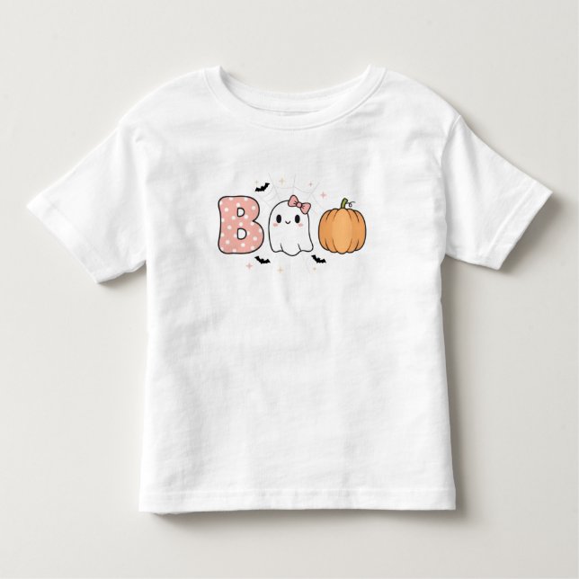 Toddler Girl Halloween shirt (Front)