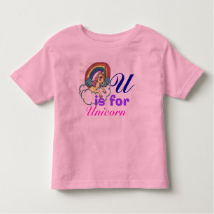 Toddler Girl Unicorn T-Shirt