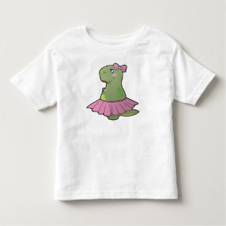 Toddler Girls Dinosaur T-Rex Dress T-Shirt