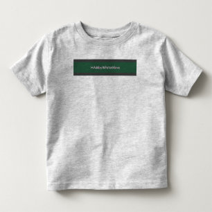 Toddler Grey/Green HAMbyWhiteGlove Fine Jersey T T-Shirt