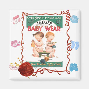 "Toddler Knit" Magnet