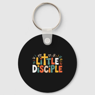 Toddler Little Disciple Shirt Christian Faith Reli Key Ring