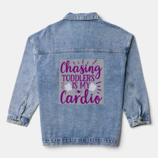Toddler Love Mum Denim Jacket