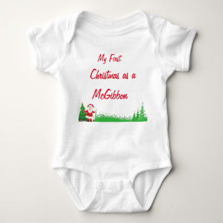 Toddler My First Christmas   Bodysuit