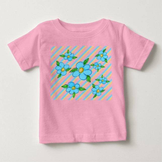 Toddler Pink Fancy Tee (Front)