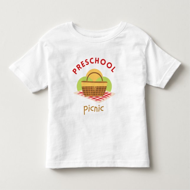 Toddler Preschool Picnic T-shirt (Front)