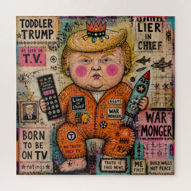 Toddler President Jigsaw Puzzle (Vertical)