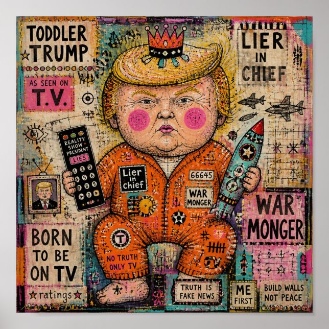Toddler President Poster (Front)