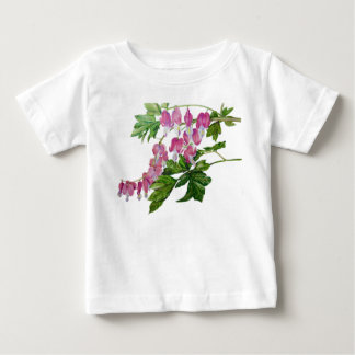 Toddler Ruffle Dress with Bleeding Hearts Baby T-Shirt