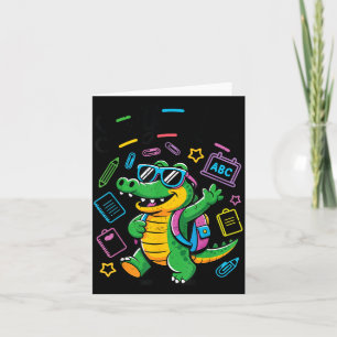 Toddler See Later Alligator Last Day School Prek Card