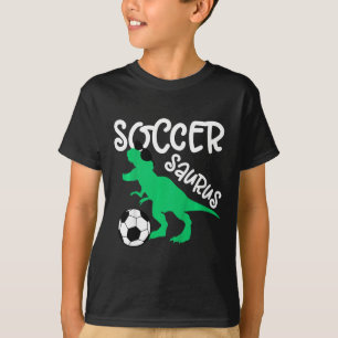 Toddler Soccer Dinosaur For Boys And Girls Dino Lo T-Shirt