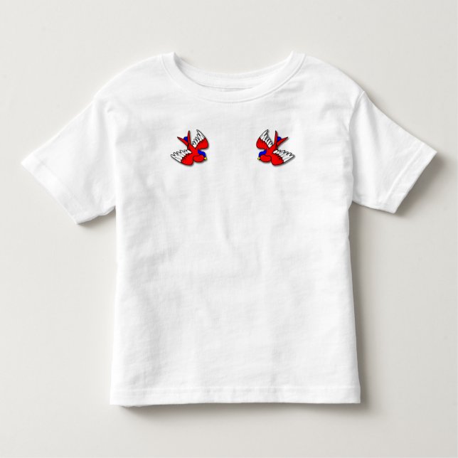 Toddler Swallow Tattoo Shirt (Front)