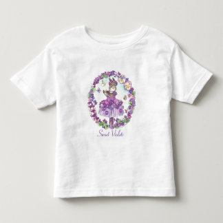 Toddler Sweet VioletsTee Shirt