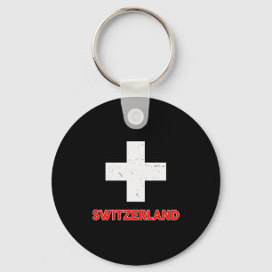 Toddler Swiss-shirt Switzerland Flag Baby Kids Boy Key Ring