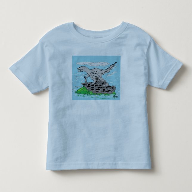 Toddler T-Shirt : Dinosaur  (Front)