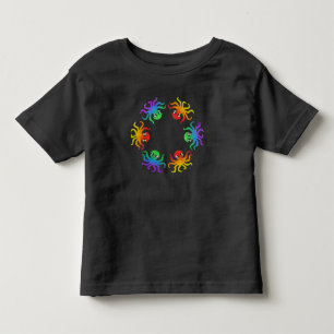 Toddler T-Shirt - Gradient Octopus (vivid)