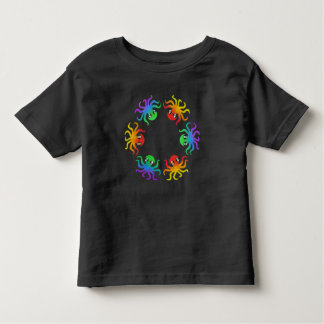 Toddler T-Shirt - Gradient Octopus (vivid)