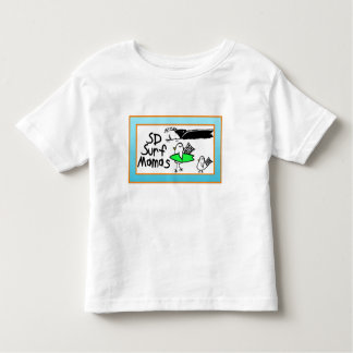 Toddler t-shirt surf birdies and waves