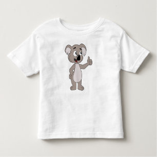Toddler T-Shirt with koala bear cartoon