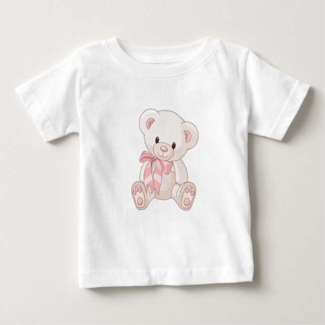 Toddler Teddy Bear T-Shirt (Front)