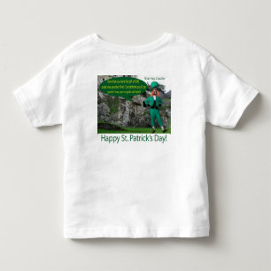 toddler tee. Happy St. Patrick's Day. irish sett T-Shirt