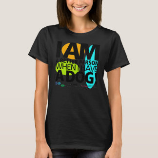 Toddler When I Have A Dog B&W-3/4 T-Shirt