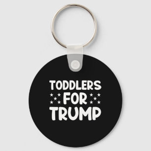Toddlers For Trump Us President Election Trump 202 Key Ring