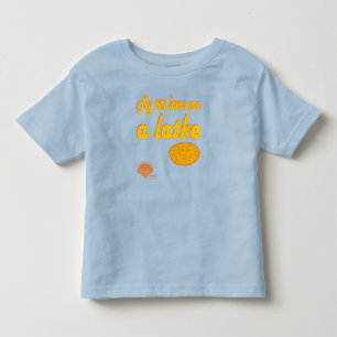 Toddlers' Hanukkah Shirt - "Titi loves me a latke"