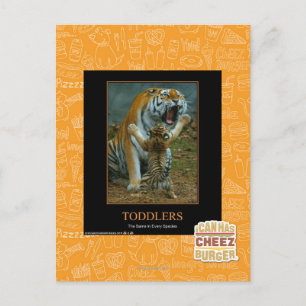 Toddlers Postcard