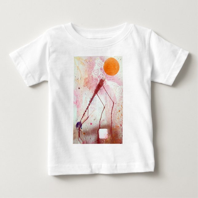 Toddlers' Ruffle Tunic top Orbs 19 (Front)