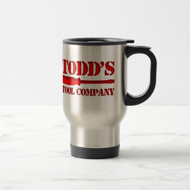 Todd's Tool Company Travel Mug (Right)