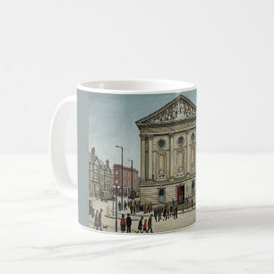 Todmorden Town Hall in Lowry Style Coffee Mug