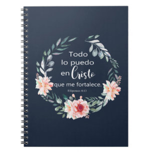 TODO LO PUEDO EN CRISTO QUE ME FORTALECE NOTEBOOK