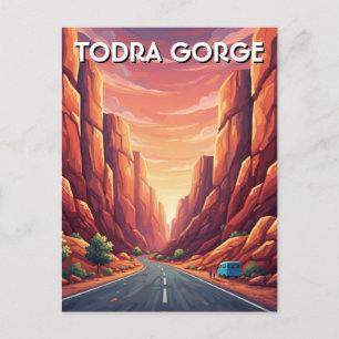 Todra Gorge Morocco Travel Postcard