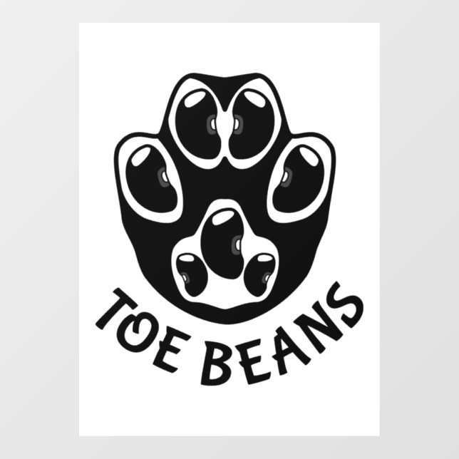 Toe Beans - Black Beans (Sheet)