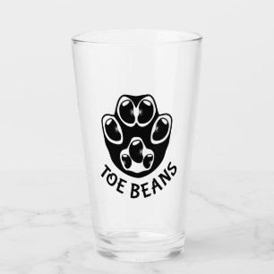 Toe Beans - Black Beans Glass