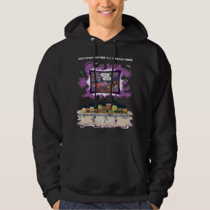 Toe’s Town Comic Black Pullover Hoodie