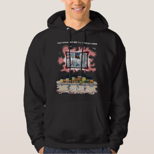 Toe’s Town Comic Black Pullover Hoodie