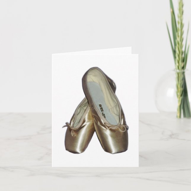Toe Shoes Notecards (Front)