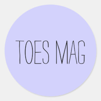 Toes Mag Sticker