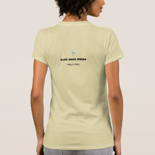 TOF Lady's T-Shirt with custom texts in the back 