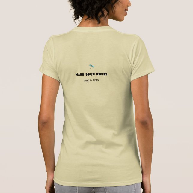 TOF Lady's T-Shirt with custom texts in the back  (Back)