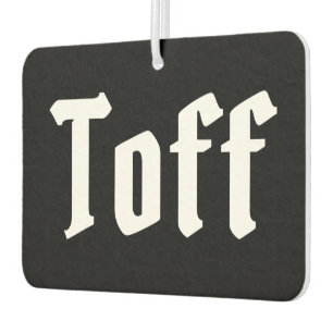 Toff Air Freshener