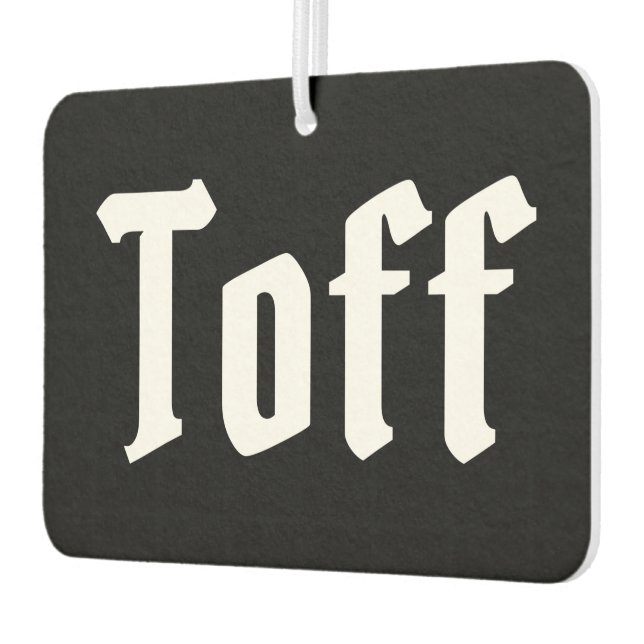 Toff Air Freshener (Left)