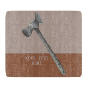 Toffee hammer illustration cutting board