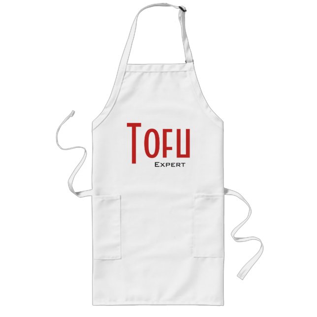 tofu expert long apron (Front)