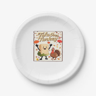 Tofu Over Turkey Classic T-Shirt Paper Plate